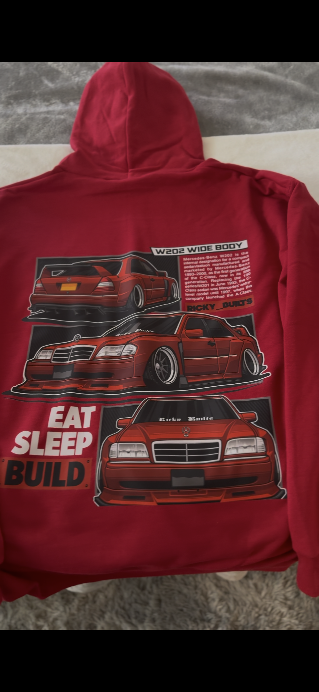Eat Sleep Build W202
