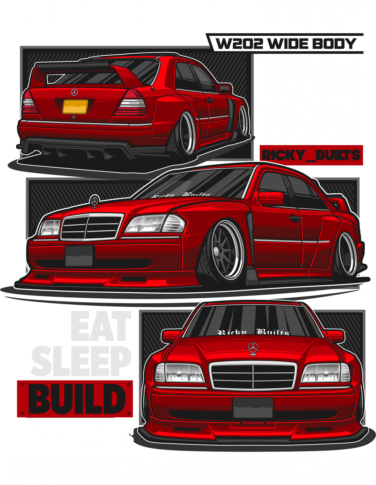 Eat Sleep Build W202