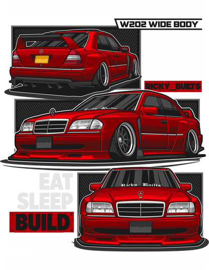 Eat Sleep Build W202